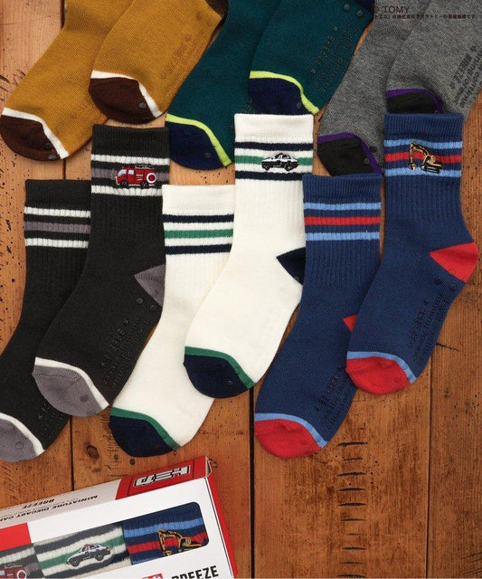 TOMICA×BREEZE 襪子套裝禮盒