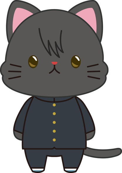 3年Z組銀八先生帶貓眼罩的毛絨玩偶鑰匙扣／桂小太郎