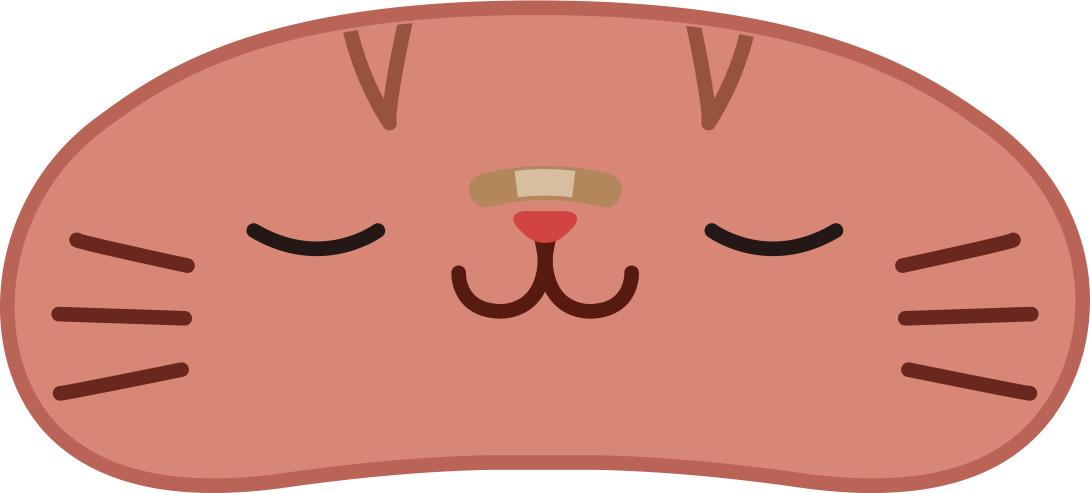 3年Z組銀八先生帶貓眼罩的毛絨玩偶鑰匙扣／神威