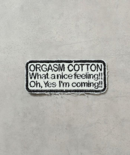O COTTON布貼
