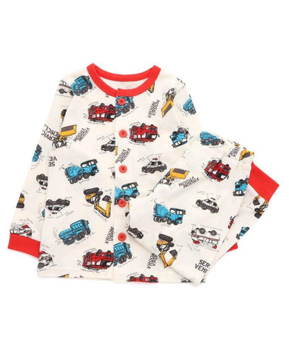 工作車總花紋睡衣