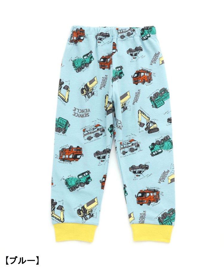 工作車總花紋睡衣