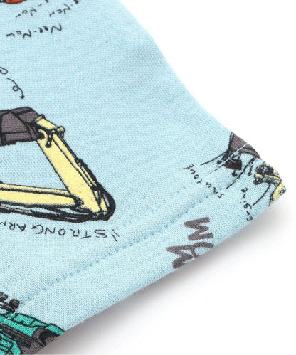 工作車總花紋睡衣