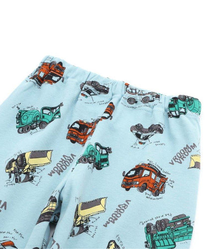 工作車總花紋睡衣