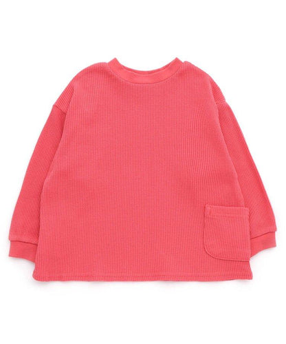 【兩者皆為正確】DAISUKI 華夫餅紋長袖T恤