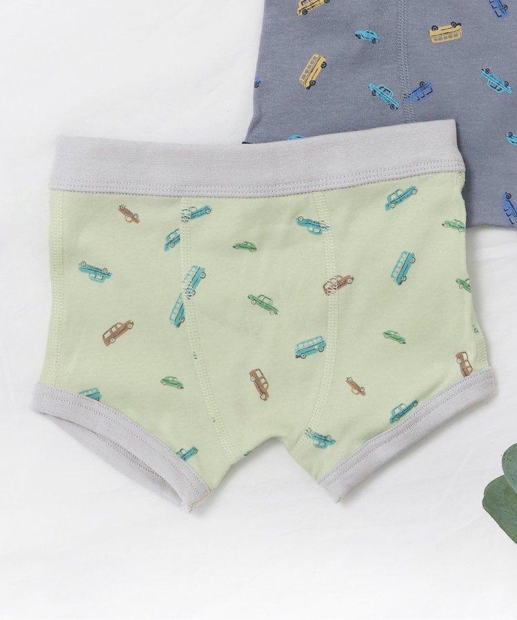 3P對象 男孩車輛總圖案褲子