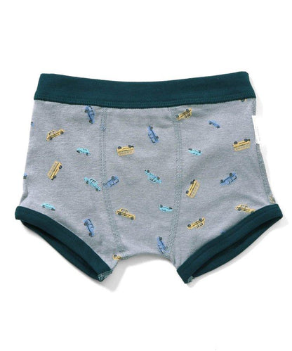 3P對象 男孩車輛總圖案褲子