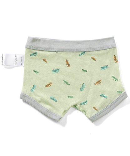 3P對象 男孩車輛總圖案褲子