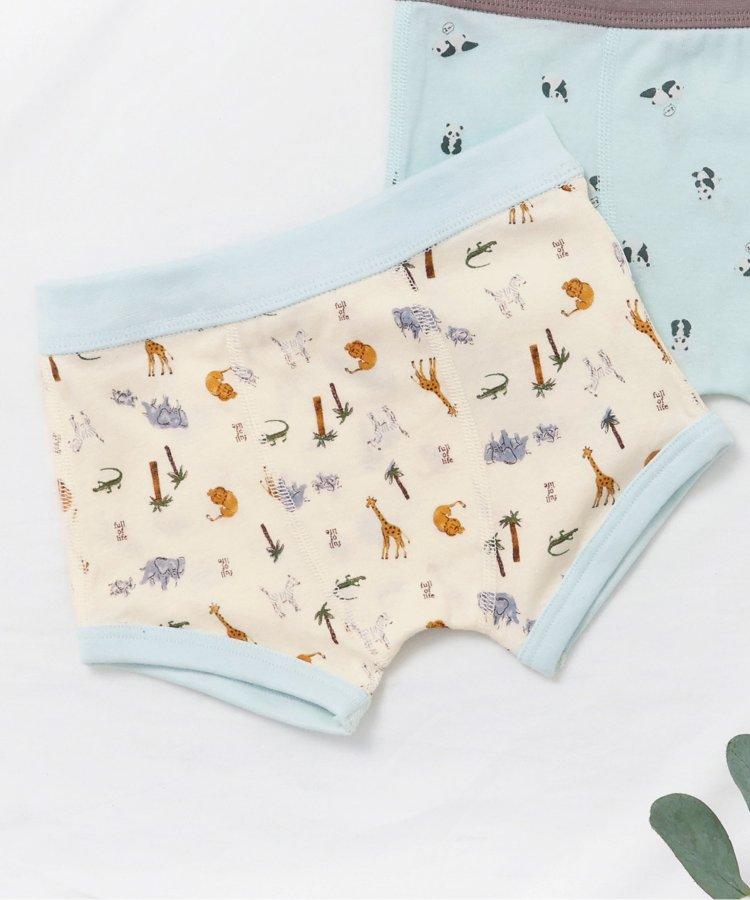 3P對象 男孩動物圖案褲子