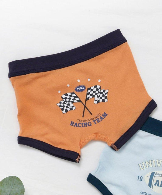 3P套裝 男童運動主題背面印花褲子