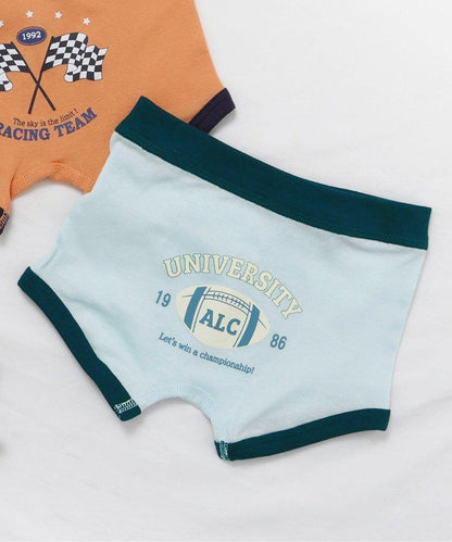 3P套裝 男童運動主題背面印花褲子