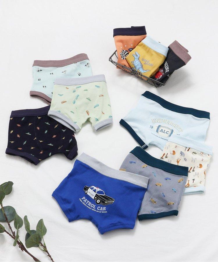 3P套裝 男童車輛恐龍後背印花褲子