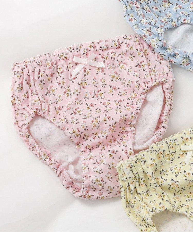 3P套裝 女士小花圖案短褲