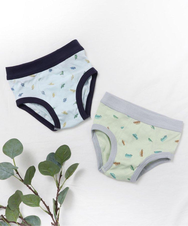 3P套裝 男童恐龍汽車圖案三角褲