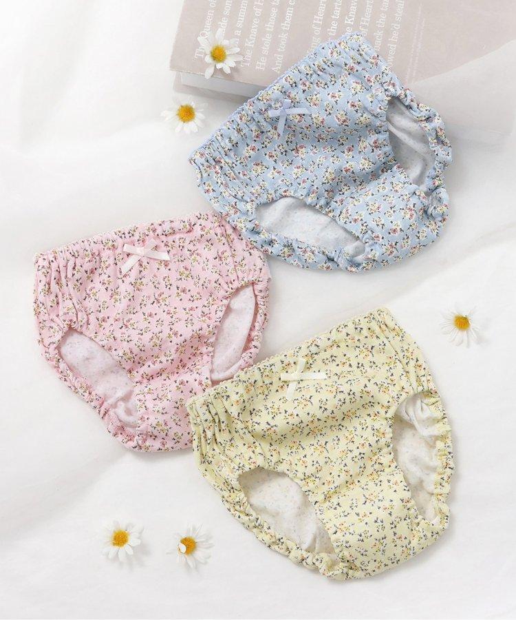 3P套裝 女士小花圖案短褲