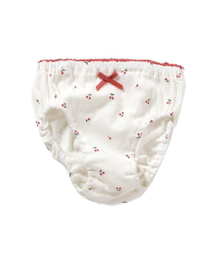 3P套裝 女孩櫻桃蝴蝶結圖案短褲