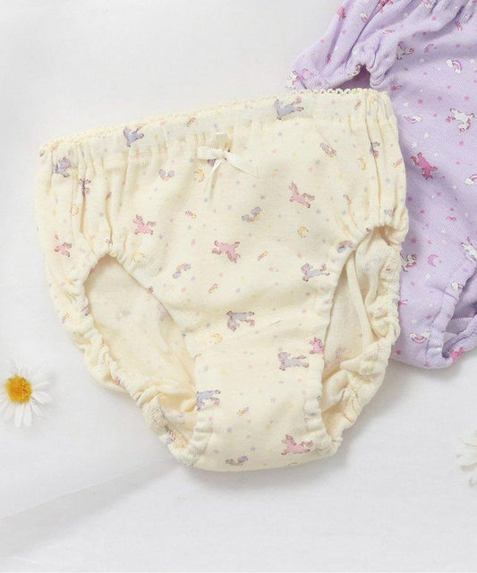 3P對象 女孩 獨角獸圖案短褲