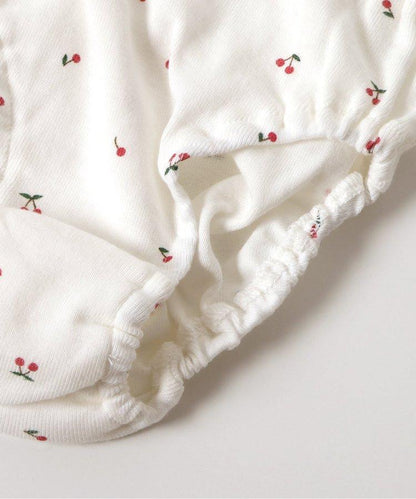 3P套裝 女孩櫻桃蝴蝶結圖案短褲