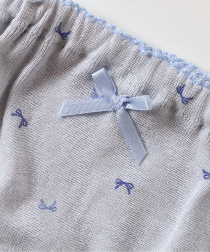 3P套裝 女孩櫻桃蝴蝶結圖案短褲