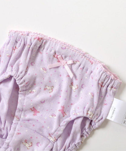 3P對象 女孩 獨角獸圖案短褲