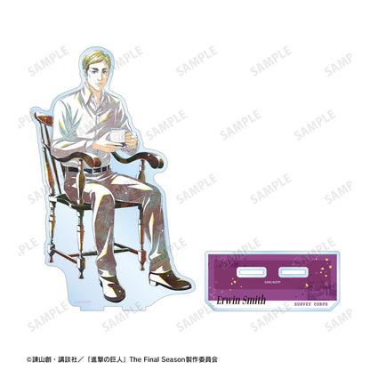 《進擊的巨人》描繪新作 艾爾文 茶歇ver. Ani-Art 大號亞克力立牌
