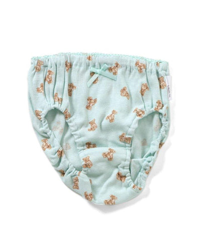 3P套裝 女孩子 熊紋短褲