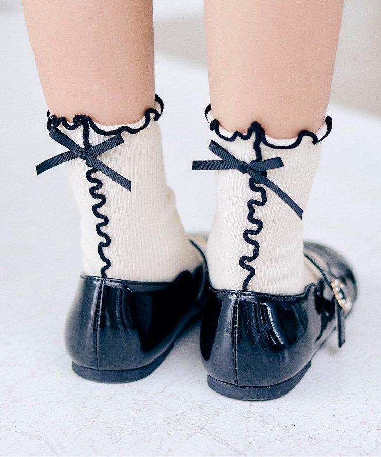 3P套裝 蝴蝶結薄荷襪