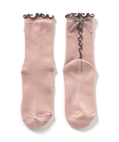 3P套裝 蝴蝶結薄荷襪