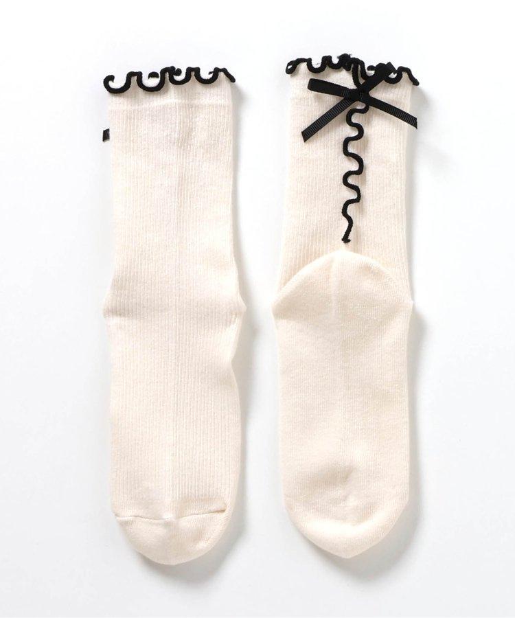 3P套裝 蝴蝶結薄荷襪