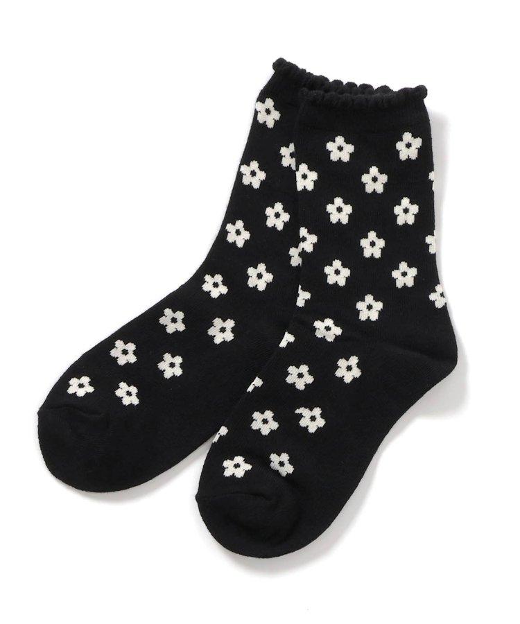 3P套裝 花朵·心形·櫻桃圖案襪子