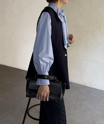 【適合儀式場合】荷葉邊休閒夾克