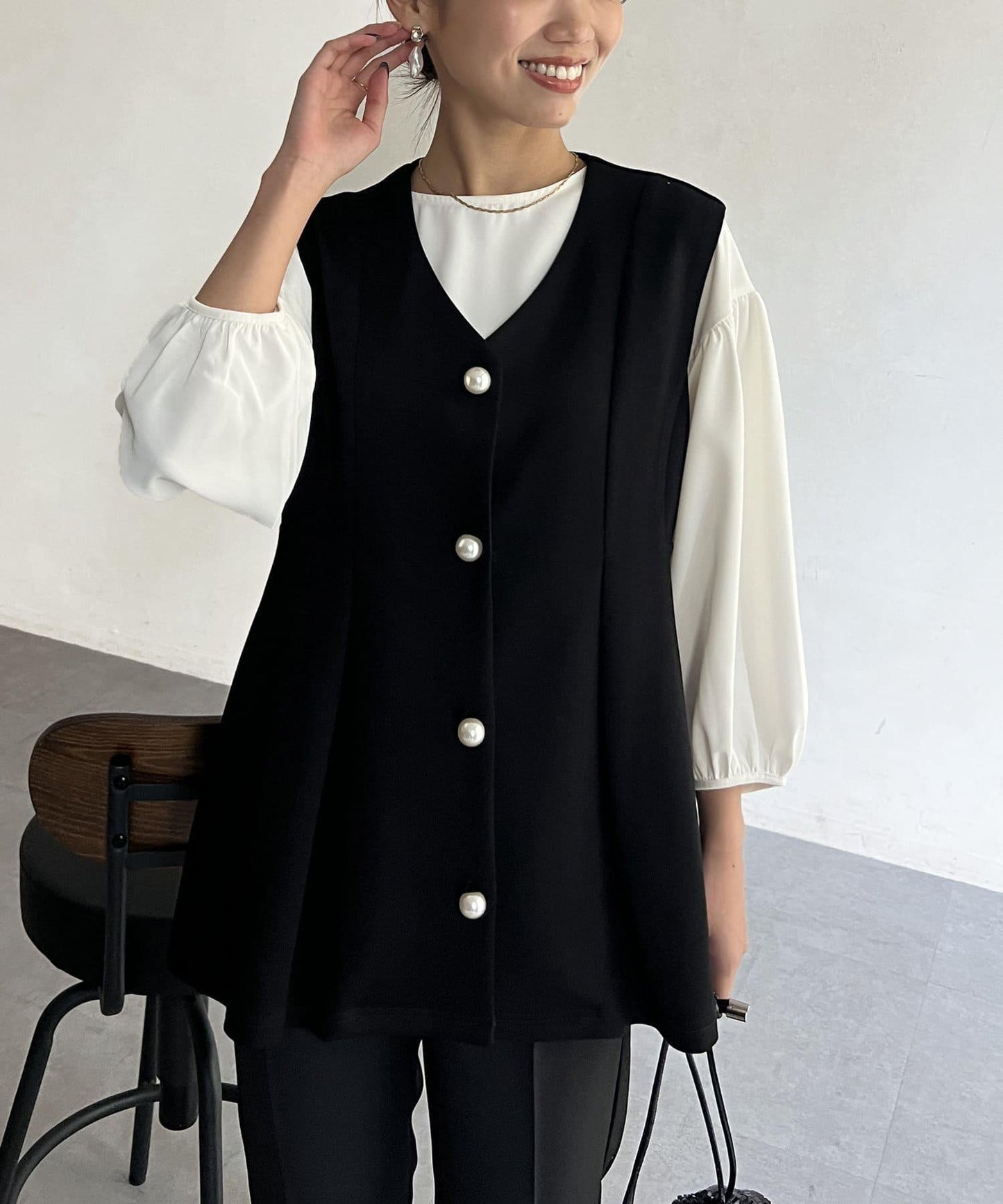 【適合儀式場合】荷葉邊休閒夾克