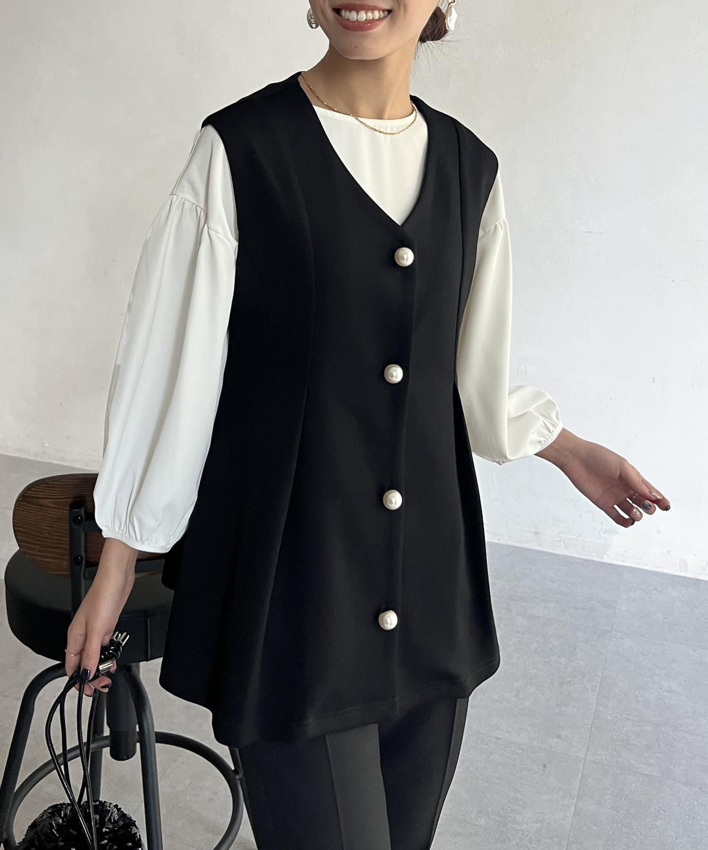 【適合儀式場合】荷葉邊休閒夾克
