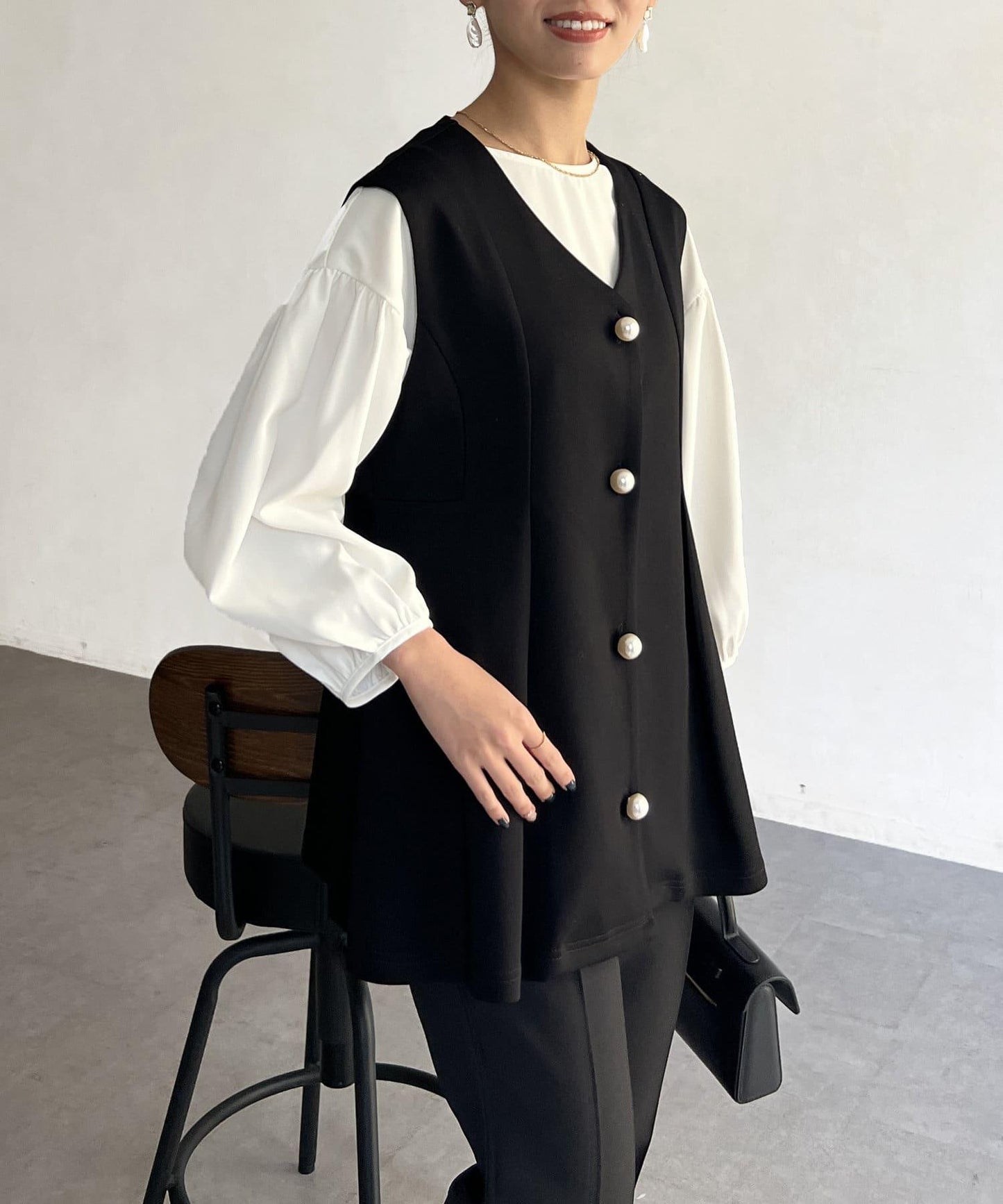 【適合儀式場合】荷葉邊休閒夾克