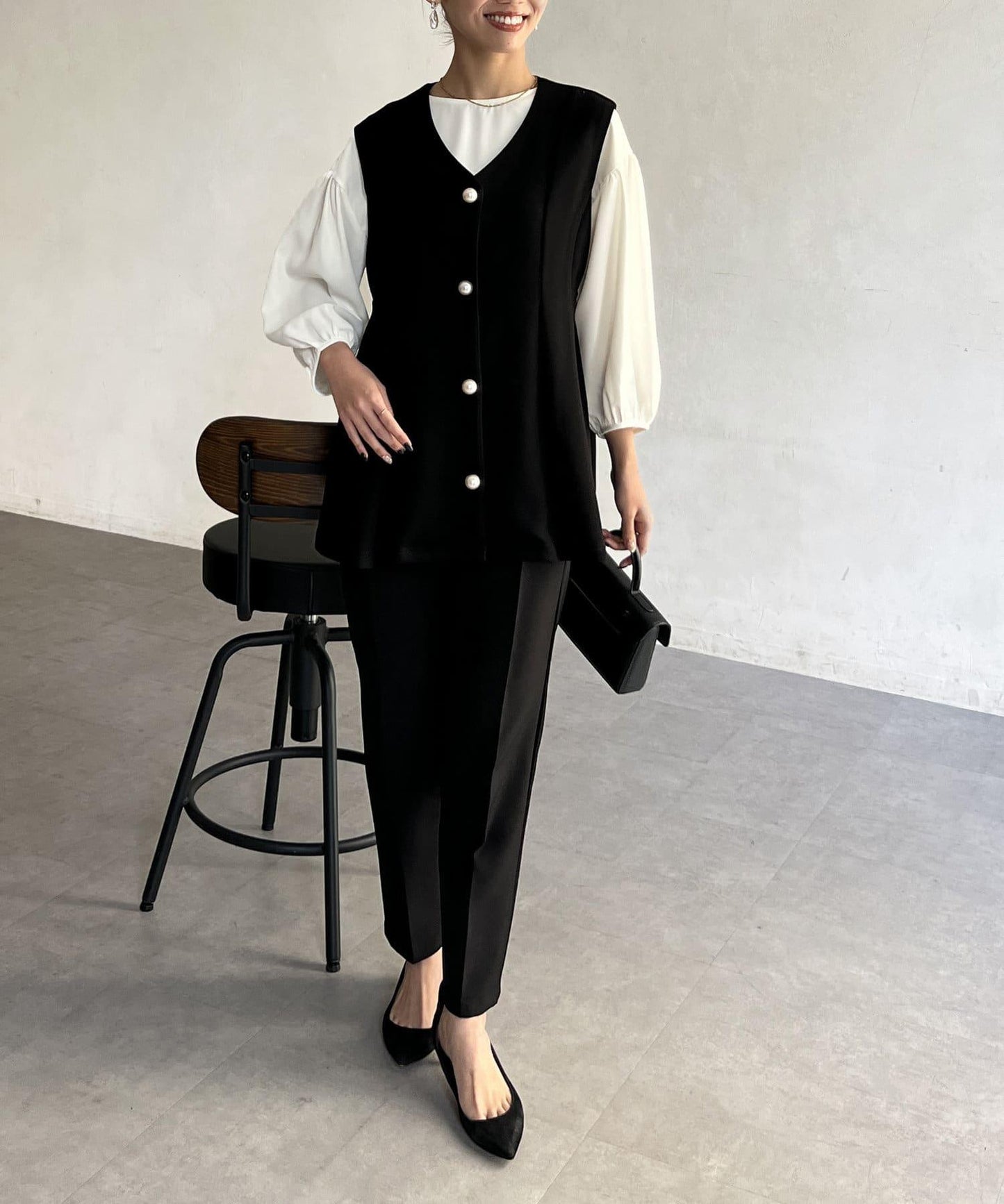 【適合儀式場合】荷葉邊休閒夾克