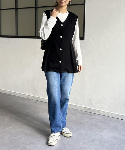 【適合儀式場合】荷葉邊休閒夾克