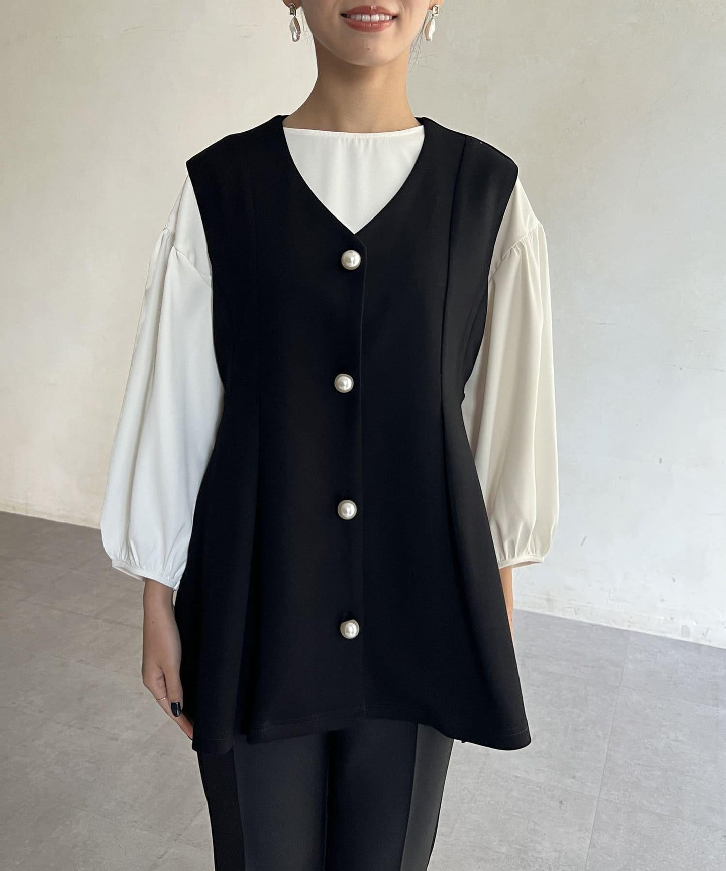 【適合儀式場合】荷葉邊休閒夾克