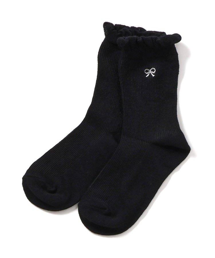 3P套裝 一點刺繡襪