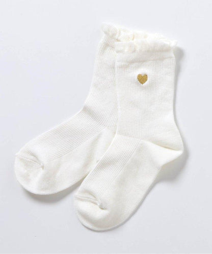 3P套裝 一點刺繡襪