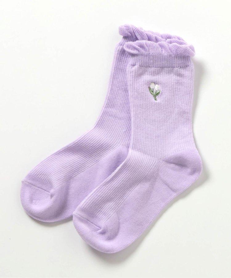 3P套裝 一點刺繡襪