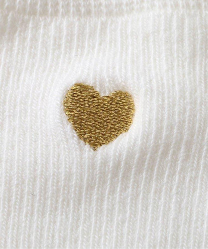 3P套裝 一點刺繡襪