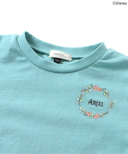 《迪士尼》角色/公主 袖飾圖案T恤