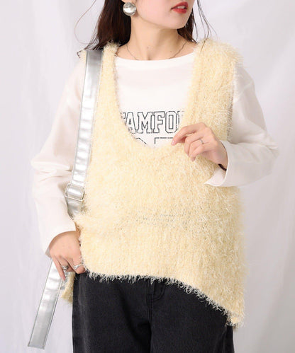 【2025年春夏新款】深色混紡羽絨馬甲