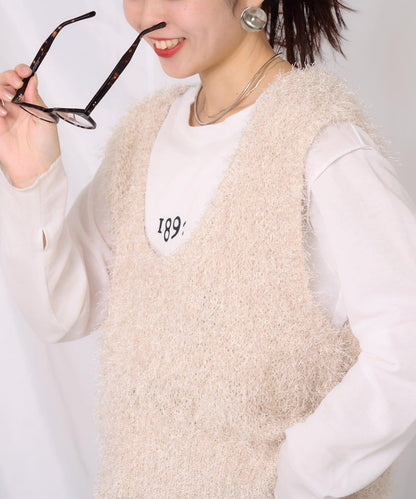 【2025年春夏新款】深色混紡羽絨馬甲