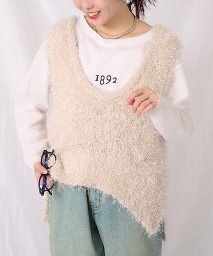 【2025年春夏新款】深色混紡羽絨馬甲