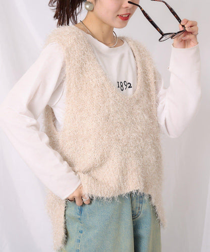 【2025年春夏新款】深色混紡羽絨馬甲