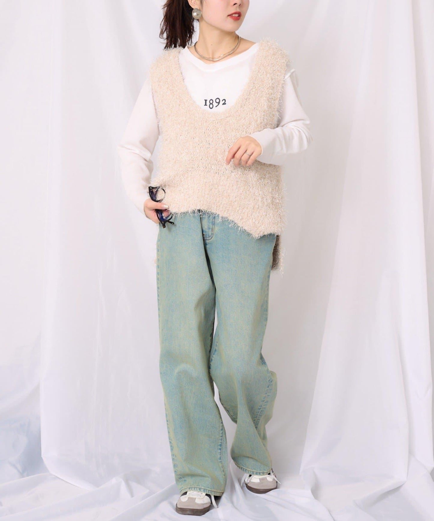 【2025年春夏新款】深色混紡羽絨馬甲