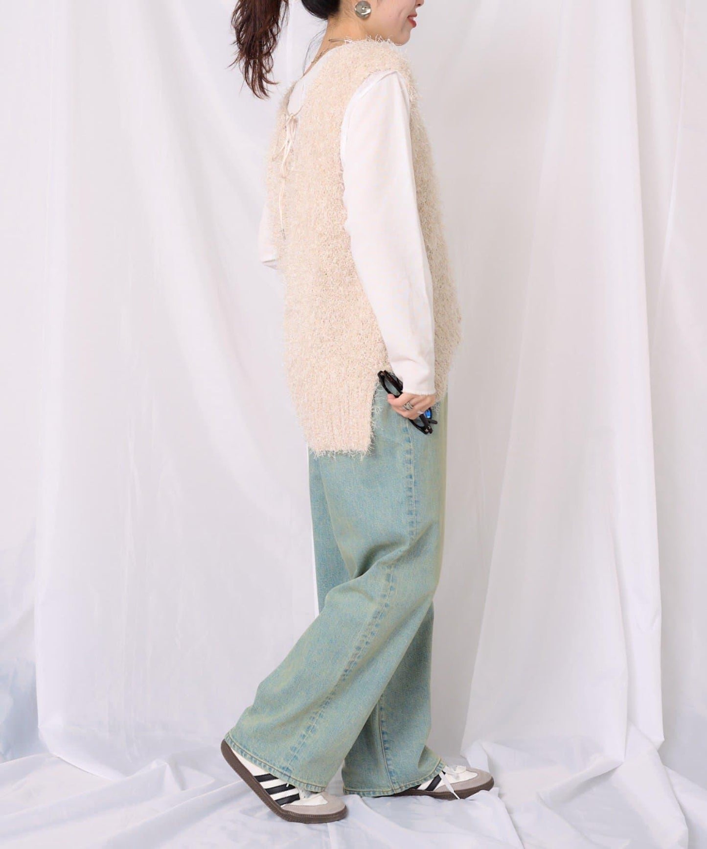 【2025年春夏新款】深色混紡羽絨馬甲