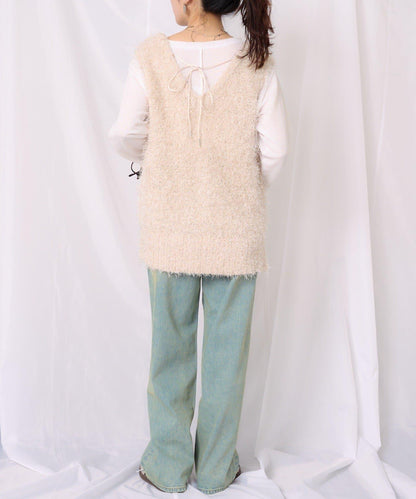 【2025年春夏新款】深色混紡羽絨馬甲