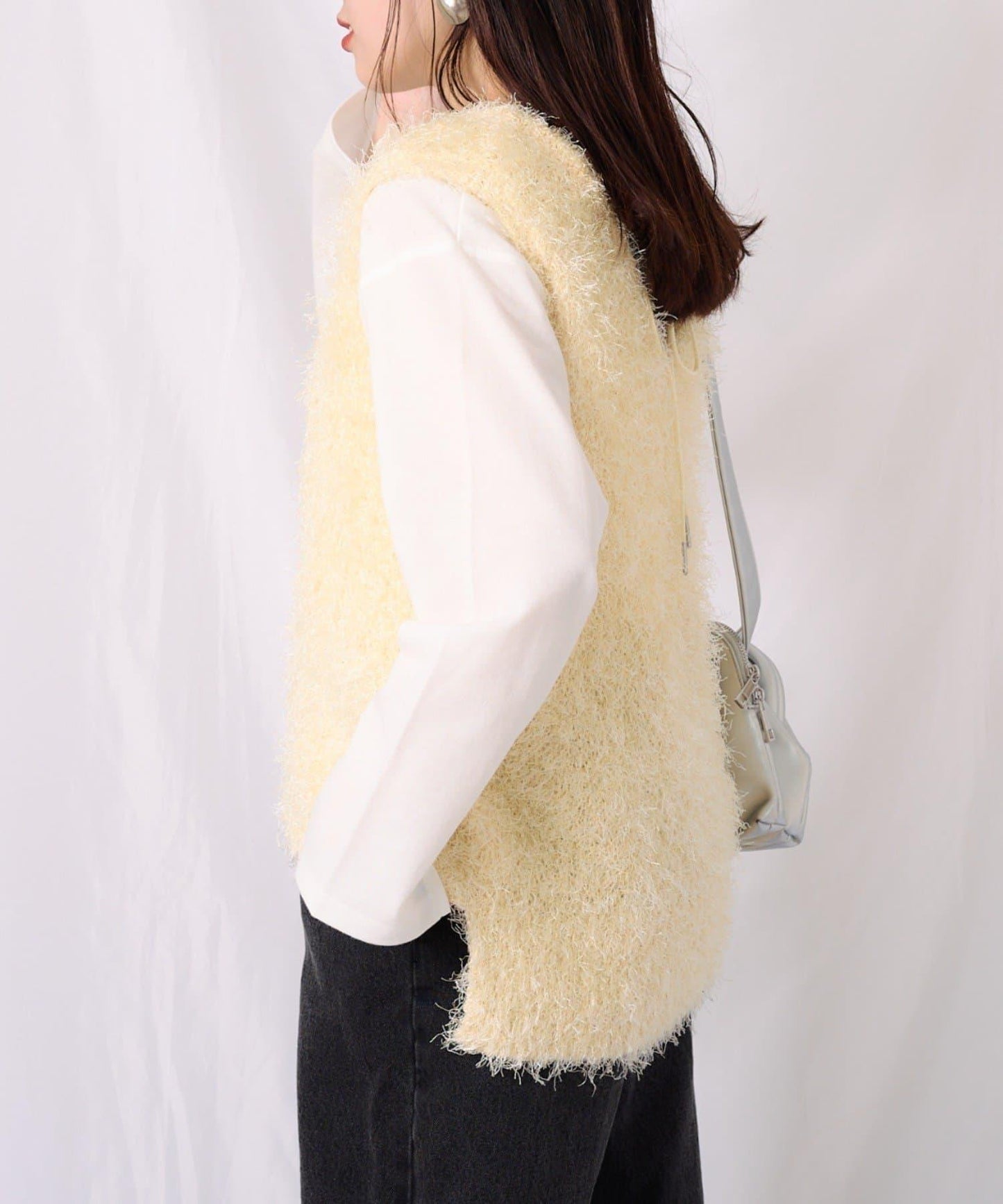 【2025年春夏新款】深色混紡羽絨馬甲